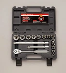 Cougar Pro 1/2 In. Drive 16 Pc. 12 Pt Sae Socket Set. Fixed Price $134.99.