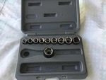 Craftsman 3/8" Drive 6PT Metric Shallow Sockets 10MM -20MM 10PC Mix Series Usa. Fixed Price $23.49.