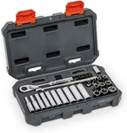 Crescent 27 Piece 1/4" Drive 6 Point Standard & Deep One Size, Multicolor. Fixed Price $52.99.