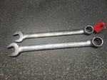 1" 1232-T500 & 1-1/8" 1236-T Proto Anti-slip Design Pt Combination Wrench. Fixed Price $50.00.