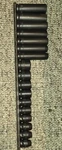 Proto 3/8 Drive 17PC. Metric Standerd&deep Socket Set - 6 Point. Fixed Price $99.99.