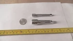 Kobalt 3" Extensions, 1/4 And 3/8 Drives, 337352 337344, Knurled, New. Fixed Price $13.79.