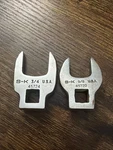 Sk Tools 3/8" Drive Sae Crowfoot Wrench: 3/4 & 5/8, 45724 45720, Made In Usa. Fixed Price $19.99.
