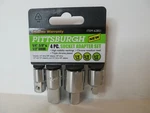 4PC Ratchet Wrench Socket Drive Adapter Reducer Air Impact Set 3/8" 1/4" 1/2". Fixed Price $7.76.