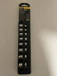 Pc Stanley 3/8" Twin Drive Socket Set Sae & Metric 89-815 Case New. Fixed Price $39.99.
