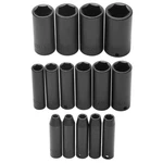 Proto 3/8 Drive 15 Piece Deep Impact Socket Set 6 Point. Fixed Price $173.99.