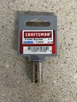 Craftsman Socket 1/4" Drive 9MM 6PT 34605 New. Fixed Price $9.99.
