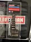 Sears Craftsman 1/4 Drive Sae 14 Pc Socket Set 34747 Usa Nos Vintage. Fixed Price $48.02.