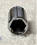 Stanley Tools Usa 1/4" Drive Chrome 3/8" Point Standard Socket 86-028. Fixed Price $8.95.