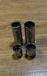 Mac Tools - Deep & Shallow 1/4 Drive Sockets 12 Point (1/2" 9/16"). Fixed Price $19.26.