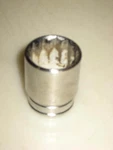 New 1/2" Drive 1" Socket, 12-POINT, Usa, Polished Chrome, Blackhawk # 40132. Fixed Price $10.45.