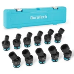 Duratech 3/8" Drive Impact Swivel Socket Set 11-PIECE Shallow Wobble. Fixed Price $57.99.