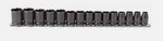 Proto J74204 15 Piece 6 Point 1/2" Drive Metric Impact Socket Set New Us (T1BW). Fixed Price $115.75.