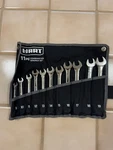 Hart Tool 11PC Combination Wrench Set (PSC012229). Fixed Price $40.00.