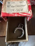 Bonney 3/4" TF-24H 6 Pt. Crow Foot 3/8" Drive Flare Nut Wrench Tool Nos. Fixed Price $45.00.