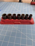 Snap On 207IMFS Piece 3/8 Drive Sae Semi-deep Impact Socket Set. Fixed Price $127.46.
