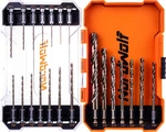 21-PIECE M35 Cobalt Drill Bit Set For Stainless Steel, Hard Metals & Cast Iro.... Fixed Price $74.84.