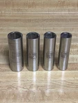 Set Of (4) Craftsman 6-POINT 1/2" Sae Deep Sockets 13/16", 3/4", 11/16", 5/8". Fixed Price $15.95.