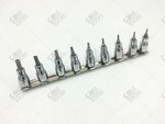 Sk Hand Tools 19749 9PC 3/8" Drive Fractional Tamper-proof Hex Bit Socket Set. Fixed Price $109.99.