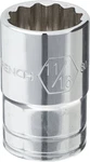 New Gearwrench Standard Sae 12 Point Socket 1/2" Drive - Size 11/16". Fixed Price $5.75.