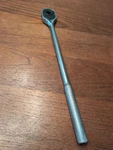 Proto J5450FW 1/2" Long Handle Pear Head Ratchet Female Drive, 16". Fixed Price $39.99.