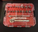 Craftsman 20PC 1/4 Drive Ratchet & Socket Set Tool Wrench Inch Metric Case. Fixed Price $29.95.