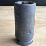 Williams Tools 1-1/16" Deep Impact Socket 3/4" Drive Point 16-634 Made Usa. Fixed Price $26.89.