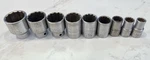 Wright 1/2 Drive Sae Socket Set 1/4 - 7/16 12 Point. Fixed Price $99.99.