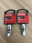 2- Craftsman 1-1/2" Extension Bar 3/8" Drive CMMT43537 New. Fixed Price $17.23.