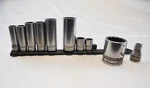 Vintage Snap-on Tools 12 Point Impact Socket 10 Pcs Total. Fixed Price $55.00.
