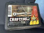 Sears Craftsman Usa 9-34781 12PC Sae 1/4 Drive Socket Ratchet Set 6 Point. Fixed Price $42.65.