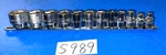 Mac Tools 12 Piece 3/8 Drive Sae Short Chrome Socket Set Point 1/4 15/16. Fixed Price $150.00.