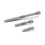 Powerbuilt 1/4" Extension Bar Set, 3 Piece, Includes Drive, Silver. Fixed Price $12.43.