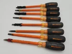 *read* Lot Of 8 Westward 1000V Insulated Flat Head Screwdrivers 11.75"L. Fixed Price $29.99.
