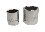 (2) Proto Sockets 5232H 1" & 5224H 3/4" Professional 6-POINT 3/8 Made The Usa. Fixed Price $19.69.