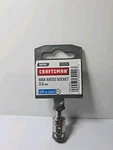 Craftsman Max Axess 1/4" Drive 3.5MM 6 Pt. Go-thru Pass-through Socket 29252 New. Fixed Price $7.64.