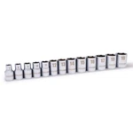 Steelman 13PC 3/8-IN Drive Shallow Depth 6-PT Metric Chrome Socket Set 78528. Fixed Price $29.99.
