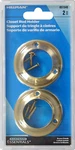 Metal Pole Socket Set 1-3/8-INCH Brass Plated Hillman 851540. Fixed Price $9.95.
