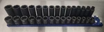Capri Tools 3/8 Impact Metric Socket Set Shallow & Deep 8-22MM W/ Aluminum Tray. Fixed Price $84.99.