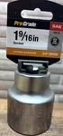 1-9/16" Pro-grade Socket, 3/4" Drive, Point, 16212, Cr-v, Sae, Free Us Ship. Fixed Price $18.99.