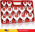 Bilitools 14-PIECE Jumbo Crows Wrench Set, 1/2" Drive Big Crowfoot. Fixed Price $79.16.