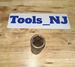 Snap-on SIM300 1/2" Drive 15/16" Sae Deep 6PT Impact Socket. Fixed Price $27.99.