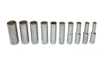 Nos Case Ih 10-PC 1/4" Drive Sae 6-POINT Deep Well Socket Set 3/16"-9/16" Unused. Fixed Price $79.95.