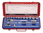 Genius Tools Piece 1/2" Dr. Metric Hand Socket Set GS-422M. Fixed Price $167.11.