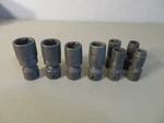 Cornwell Impact Wobble Sockets 1/2 Drive - Sae 8 Pieces 6 Point Usa Nice!. Fixed Price $125.00.