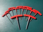 New Proto J4968 11-PIECE Hex Key Set: Sae, Inch Cushion Grip T-handles. Fixed Price $72.00.