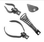 Cobra 5/16 And 1/2 Masonry Drain Pipe Flex Auger Bit Set 4-PIECE. Fixed Price $24.85.