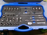 Armstrong Tools Usa 33-PIECE 3/8" Drive Socket Set With Foam + Case No 15-320. Fixed Price $400.00.