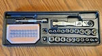Gearwrench 53PC 1/4"DR Slim Head Ratchet, Bit And Socket Mechanics Tool Set. Fixed Price $92.99.