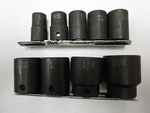 9-PC Sk IS1209, 1/2" Drive, Point, Sae Impact Socket Set- Usa! (1/2-1-1/4"). Fixed Price $89.99.